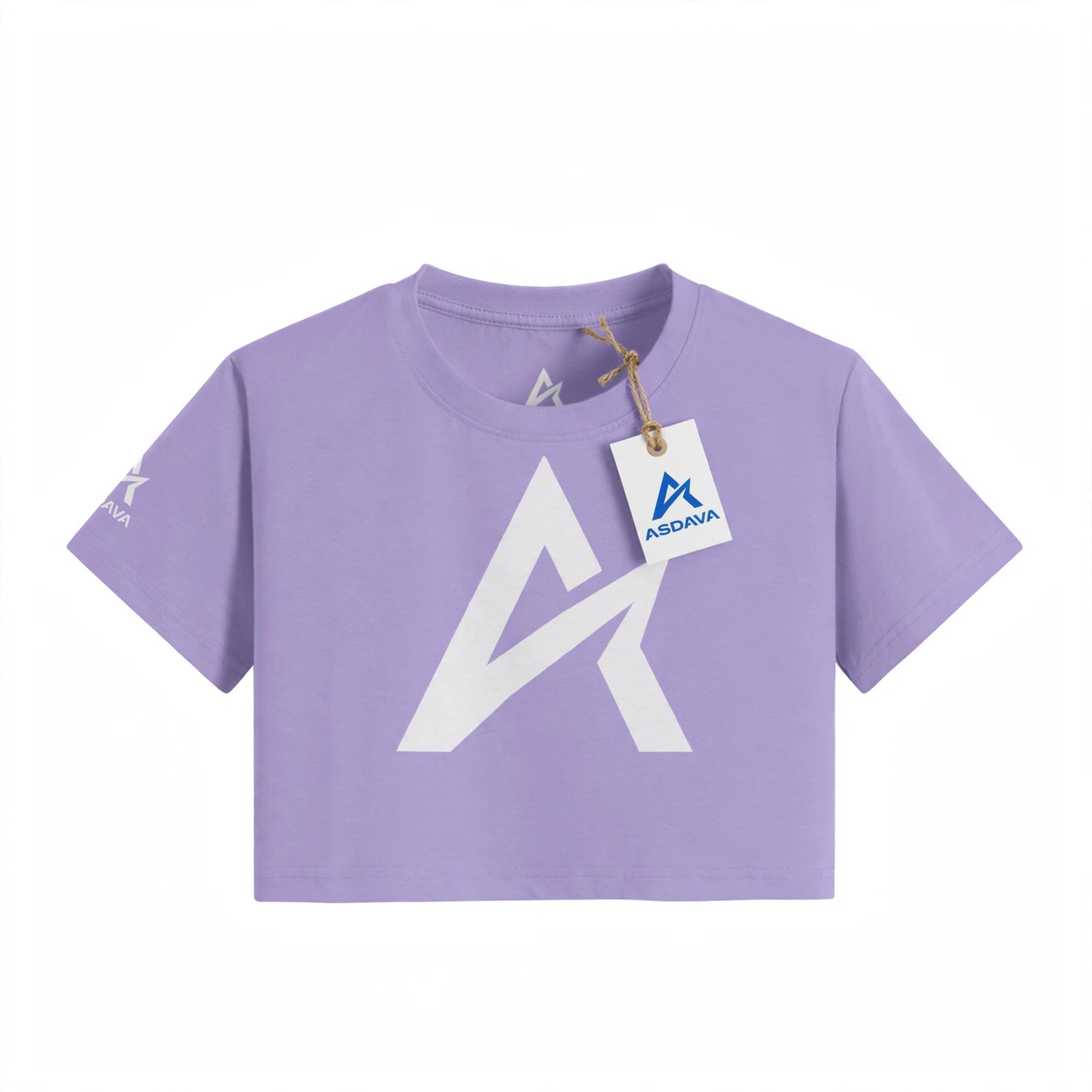 ASDAVA Women's Crop Top T-shirt
