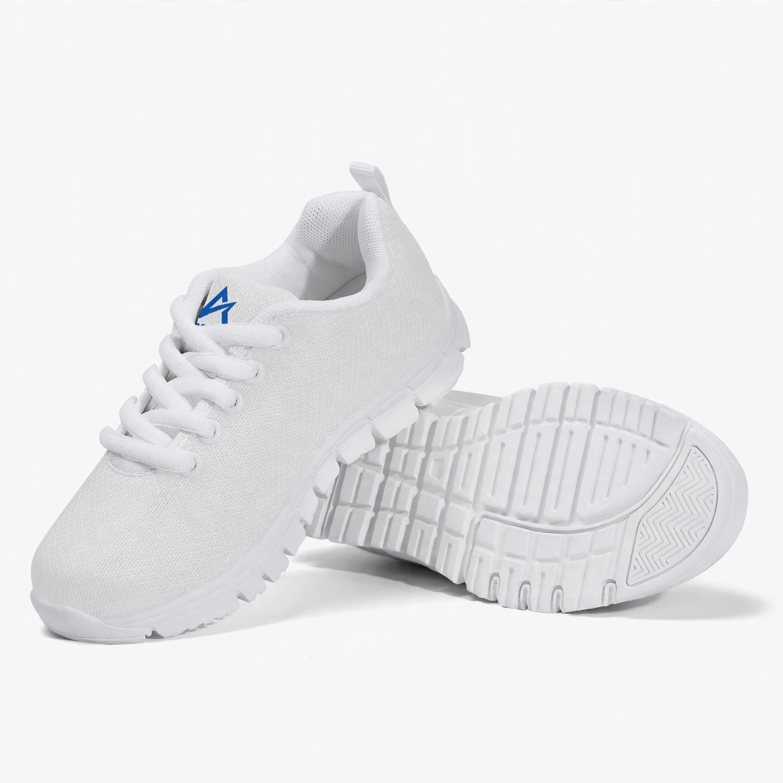 ASDAVA Kids Sneakers - White Green Logo Edition - Image 3