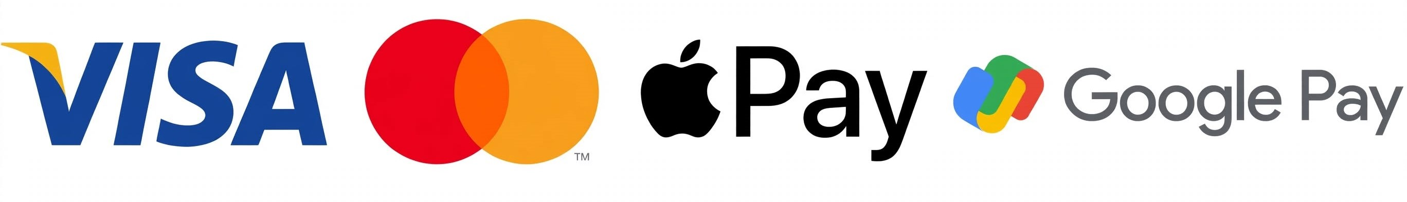 Visa Mastercard Apple Pay Google Pay